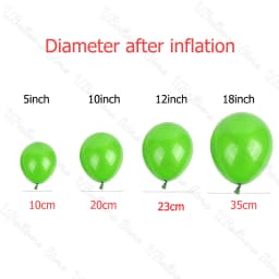 10/20/30Pcs Green Birthday Balloons Metal Retro Dark Green Sage Green Balloons for Wedding Decorations Birthday Christmas Party