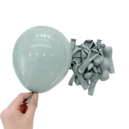 10/20/30Pcs Green Birthday Balloons Metal Retro Dark Green Sage Green Balloons for Wedding Decorations Birthday Christmas Party