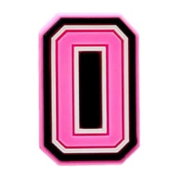 Pink Letter Shoe Charms for Crocs Accessories Women Clogs Pins Men Badge Kids Jeans Girls Decorations Buckle Shoes Accessories