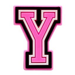 Pink Letter Shoe Charms for Crocs Accessories Women Clogs Pins Men Badge Kids Jeans Girls Decorations Buckle Shoes Accessories
