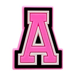 Pink Letter Shoe Charms for Crocs Accessories Women Clogs Pins Men Badge Kids Jeans Girls Decorations Buckle Shoes Accessories