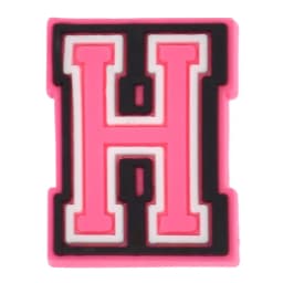 Pink Letter Shoe Charms for Crocs Accessories Women Clogs Pins Men Badge Kids Jeans Girls Decorations Buckle Shoes Accessories