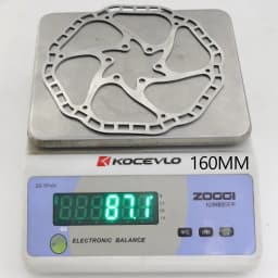 2PCS ultralight 87g Kocevlo bicycle disc brake rotor mountain bike brake disc 160/180mm 6/7 inch with Free Bolts