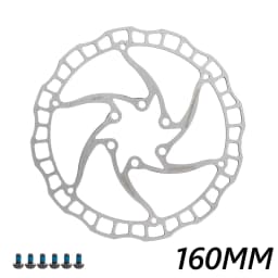 2PCS ultralight 87g Kocevlo bicycle disc brake rotor mountain bike brake disc 160/180mm 6/7 inch with Free Bolts