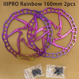 2PCS ultralight 87g Kocevlo bicycle disc brake rotor mountain bike brake disc 160/180mm 6/7 inch with Free Bolts