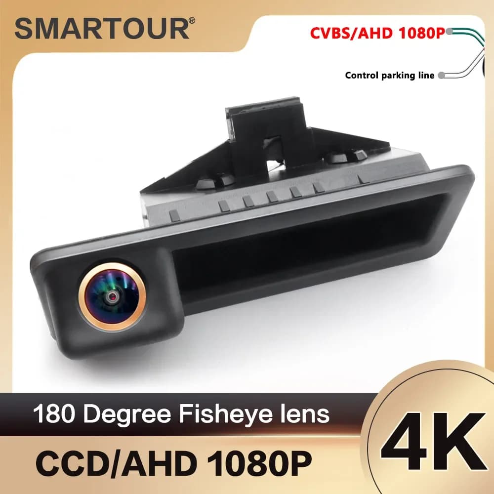 Rear View Camera For BMW X1 X3 E39 E53 E82 E88 E84 E90 E91 E92 E93 E60 E61 E70 E71 E72 Backup Reverse AHD 2K Fisheye Lens Camera