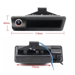 Rear View Camera For BMW X1 X3 E39 E53 E82 E88 E84 E90 E91 E92 E93 E60 E61 E70 E71 E72 Backup Reverse AHD 2K Fisheye Lens Camera