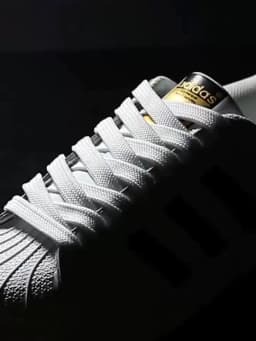 1 Pair Black White Shoe Laces Flat Double Woven Anti-slip Polyester Shoelaces Sports Casual White Shoes Classic Shoelace