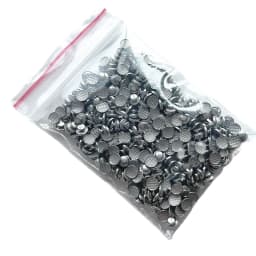 50Pcs Orthodontics Materials Lingual Buttons Dental Orthodontic Bondable Round Bonding Mesh Adhesive Dentistry Materials