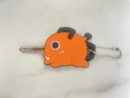 Anime Chainsaw Man Pochita Cartoon Key Cover Case Accessories Cute Key Chain Keychain for Girls key covers for house keys