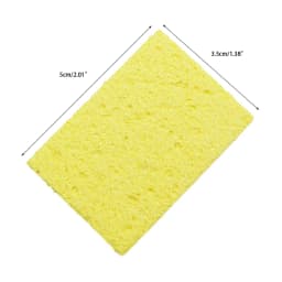 5/10Pcs Yellow Cleaning Sponge Cleaner for Enduring Electric Welding Soldering Iron