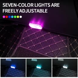 BLALION LED Interior Light Lamp Magnetic Wireless Touch Light Auto Roof Ceiling Reading Lamp for Trunk Storage Box USB Charging