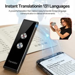 Portable Smart Voice Translator T4 T8 131 Languages Real-Time Translation Bluetooth Photo Translation Device