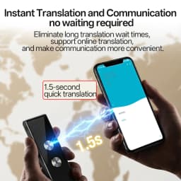 Portable Smart Voice Translator T4 T8 131 Languages Real-Time Translation Bluetooth Photo Translation Device