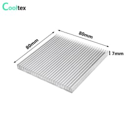 Aluminum Heatsink Extruded Heat Sink for LED Electronic PCB CHIP Heat Dissipation Cooling Cooler