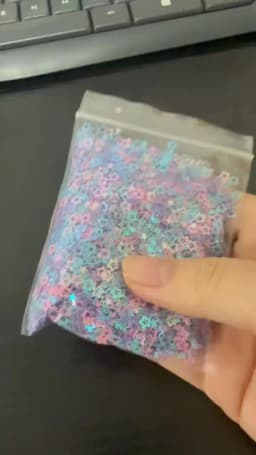 4mm 20g Stars Flower Glittering Sequins Paillettes Sprinkles For Slime Additives DIY Slime Accessories Filler Wedding Nail Art
