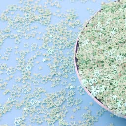 4mm 20g Stars Flower Glittering Sequins Paillettes Sprinkles For Slime Additives DIY Slime Accessories Filler Wedding Nail Art