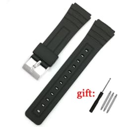 Silicone Watch Strap Sport Diving Rubber Watchband for Casio Watch Accessories 12mm 14mm 16mm 18mm 20mm 22mm Women Men Bracelet