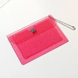 Women Transparent Coin Purse Girls Change Money Pouch Credit Card Holder Wallet PU Female Purses Clutch Bag for Kids Gifts