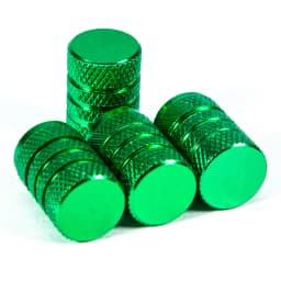 AQTQAQ Aluminum Alloy Car Wheel Tire Valve Caps Tyre Rim Stem Covers Airdust Waterproof for Automobiles Motorcycles Trucks Bikes