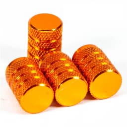 AQTQAQ Aluminum Alloy Car Wheel Tire Valve Caps Tyre Rim Stem Covers Airdust Waterproof for Automobiles Motorcycles Trucks Bikes