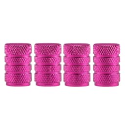 AQTQAQ Aluminum Alloy Car Wheel Tire Valve Caps Tyre Rim Stem Covers Airdust Waterproof for Automobiles Motorcycles Trucks Bikes