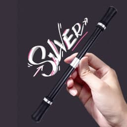 Professional Turn Pen Beginner Special Turn Pen Game Spinning Pen Flying Spinning Pen with Weighted Ball Finger Spinning Pen Gam