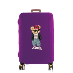 Luggage Cover Suitcase Protector Thicken Elasticity Dust Covered Anti-scratch Protective Case 18-32 Inch Trolley Set Jacket Bear