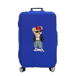 Luggage Cover Suitcase Protector Thicken Elasticity Dust Covered Anti-scratch Protective Case 18-32 Inch Trolley Set Jacket Bear