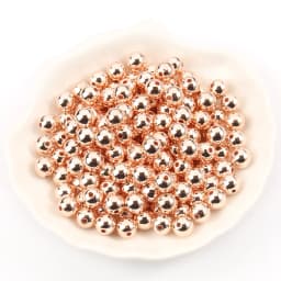 3 4 6 8 10 12mm 30-500PCS Silver Color Plated CCB Round Seed CCB Plastic Round Seed Spacer Bead Loose Bead Jewelry make DIY M102