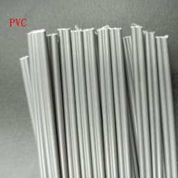 5/10/20Pcs Plastic Welding Rods ABS/PP/PVC/PE Welding Sticks 5x2mm for Plastic Welder Gun Bumper Repair Welding Supplies 20CM