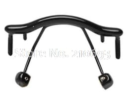 10pcs glasses nose pad arm metal rimless optical frame bridge nose pad holder eyewear accessory eyeglasses bridge Black Gold