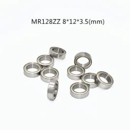 10pcs Miniature Metal Sealed Chrome Steel Bearings MR62ZZ MR72ZZ MR83ZZ MR93ZZ MR94ZZ MR104ZZ MR115ZZ MR126ZZ