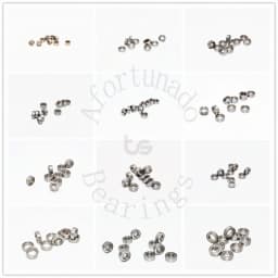 10pcs Miniature Metal Sealed Chrome Steel Bearings MR62ZZ MR72ZZ MR83ZZ MR93ZZ MR94ZZ MR104ZZ MR115ZZ MR126ZZ