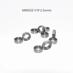 10pcs Miniature Metal Sealed Chrome Steel Bearings MR62ZZ MR72ZZ MR83ZZ MR93ZZ MR94ZZ MR104ZZ MR115ZZ MR126ZZ