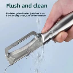 1PC Stainless Steel Flat Edge Peeler Potato Peeler Slicer Knife Watermelon/Melon Grater Kitchen Multi-Purpose Tool​