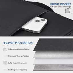 Waterproof Carrying Handle Bag Laptop Case for Macbook Neo 13 2026 Pro 16 15 14 12 Inch M4 M3 M5 Chip Mac Book Air Sleeve Cover
