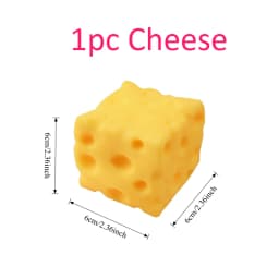 1PC Giant Cheese Squeeze Toy Extra Large Size Cheese Squishy Fidget Toys Slow Rebound Shapeable Venting Ball for Adults Gifts