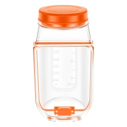 Salad Pod Leakproof Plastic Salad Box With Side-opening Cover Layering Salad Pod Portable Breakfast Fruit Storage Box for Picnic