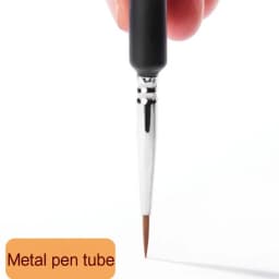 Fine Detail Paint Brush Hook Line Pen Artists Hand Painted Gouache Watercolor Oil Face Nail 000 Small Miniature Painting Brushes