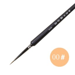 Fine Detail Paint Brush Hook Line Pen Artists Hand Painted Gouache Watercolor Oil Face Nail 000 Small Miniature Painting Brushes