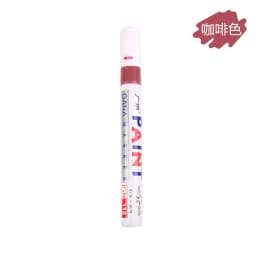 12 Color Permanent Paint Pens White Markers Oil Based Waterproof Marker Pen for Metal Rock Painting, Wood, Plastic, Canvas, Mugs
