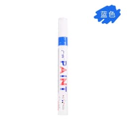 12 Color Permanent Paint Pens White Markers Oil Based Waterproof Marker Pen for Metal Rock Painting, Wood, Plastic, Canvas, Mugs