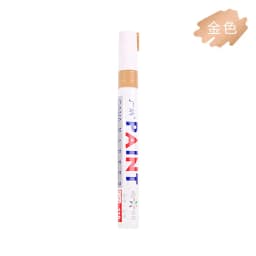 12 Color Permanent Paint Pens White Markers Oil Based Waterproof Marker Pen for Metal Rock Painting, Wood, Plastic, Canvas, Mugs
