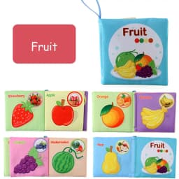 Baby Early Learning Toy Tail Cloth Book Puzzle Parent-child Interactive Sound Paper Infants Activity Toys for Babies