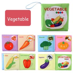Baby Early Learning Toy Tail Cloth Book Puzzle Parent-child Interactive Sound Paper Infants Activity Toys for Babies
