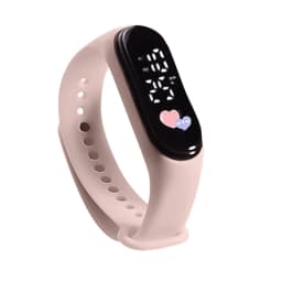 Fashion Waterproof Women Watches for Kids Girls Touch LED Sport Digital Bracelet Electronic Children Clock Boys Toys Gift