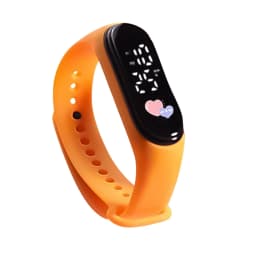 Fashion Waterproof Women Watches for Kids Girls Touch LED Sport Digital Bracelet Electronic Children Clock Boys Toys Gift