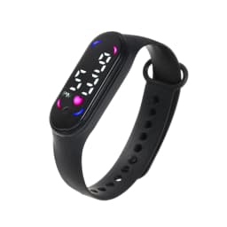 Fashion Waterproof Women Watches for Kids Girls Touch LED Sport Digital Bracelet Electronic Children Clock Boys Toys Gift