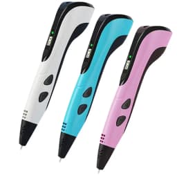 New Children's 3D Pen 3D Printing Pen with LCD Screen 200M PLA and Power Adapter Travel Case Christmas Birthday Gift for Kids